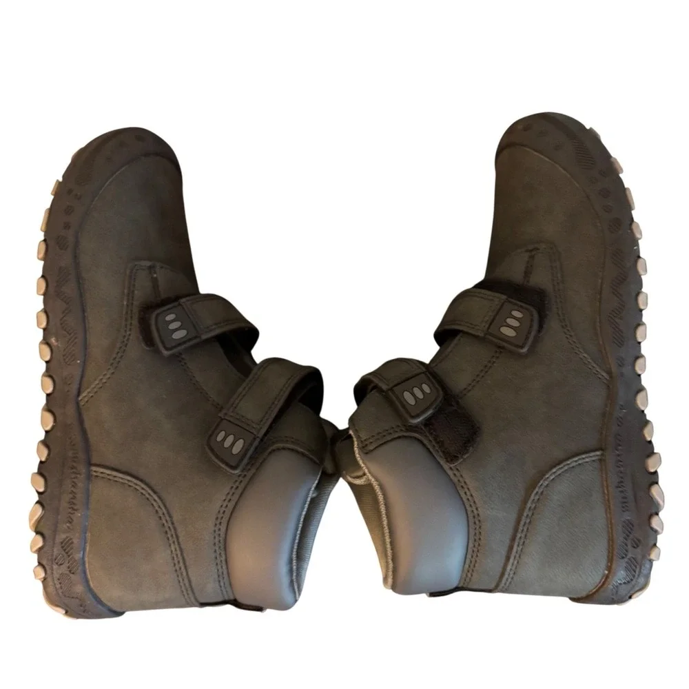 Mishansha Kids | Size 36 | Charcoal Grey High Top Water-Resistant Winter Boots